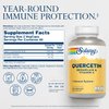 SOLARAY Quercetin with Bromelain and Vitamin C - Immune Support Supplement - Antioxidant and Heart Health Complex with Quercetin 500mg and 1235mg VIT C - Vegan, 60-Day Guarantee, 60 Serv, 120 VegCaps