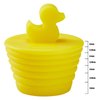 XXLDZSW Yellow Duck Bath Tub Stopper Set - 2 Pack Universal Silicone Bath Plug Drain Covers for Bathroom Sink and Bathtub - Cute and Practical Bathtub Drain Stopper and Floor Drain Cover Combo