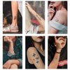 OohFaice Temporary Tattoos, Semi Permanent Fake Tattoo, Realistic, 1-2 weeks Long Lasting, Waterproof Temp Tattoo for Teen Girl Adult Women, 12 Sheets Tiny Small Tattoo Stickers with Plant Based Ink