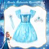 HAMSILY Princess Dress Up Clothes for Little Girls: Princess Costume for Girls Toddler, Unicorn Costume & Mermaid Costume, Girl Toys Age 3 4 5 6 Year Old Girl Birthday Gifts with Cape, Jewelry, etc