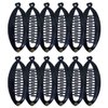 Set of 12 Mini Banana Clips - Navy