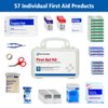 First Aid Only 6060 10-Person Emergency First Aid Kit for Office, Home, and Worksites, 57 Pieces