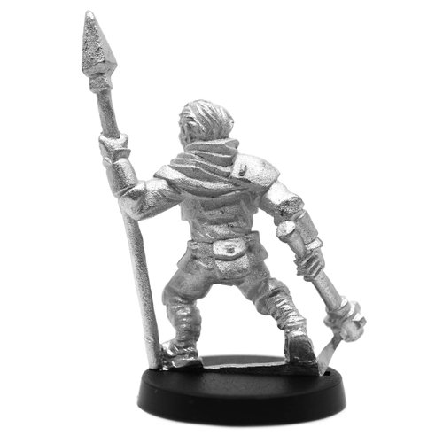 Stonehaven Miniatures Male Human Guardsman Figure (for 28mm Scale Table Top War Games) - Made in US