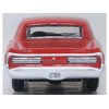 Oxford Diecast 1966 Pontiac GTO Montero Red 1/87 (HO) Scale Diecast Model Car 87PG66002