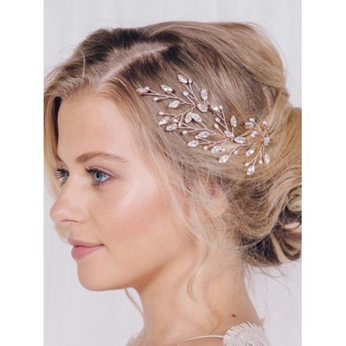 Denifery 3pcs Bridal Hair Pins Pearl Hair Pins Wedding Hair Pins Decretive Pins Wedding Hair Pins...