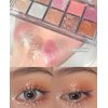 Go Ho 10 Colors Eyeshadow Palette,Shimmer&Glitter Eyeshadow Korean Makeup,Highly Pigmented Shades,Shinning Diamond Looking,Waterproof Eyeshadow Makeup Palette,07 Galaxy Sky Sparkle