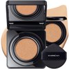 CARSLAN Black Magnet Cushion Foundation - Full Buildable Coverage, Moisturizing, Lightweight, 16H Long-Lasting Glow Looking, Refill Included, 03.Medium Beige