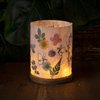 Craft Crush Nature DIY Lantern Making Kit - Bring Nature Inside - Garden Decor, Art Project, Creative Activities for Birthday, Parties, School - Art Supplies - Art & Craft Kit for Kids, Teens, Adults