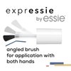 essie expressie™ nail polish, 24k FX Top Coat, Expressie FX collection, gold glitter shimmer, 8-free vegan gold glitter, 8-free vegan 0.33 fl oz
