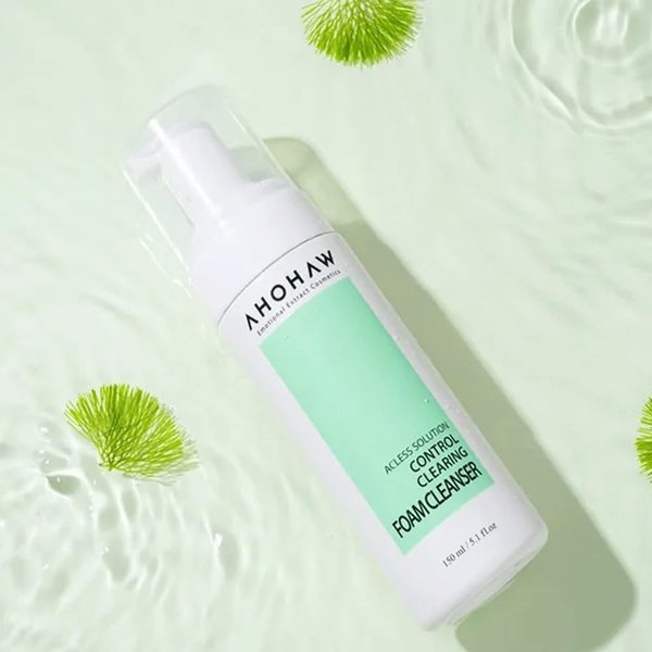 Generic CONTROL CLEARING FOAM CLEANSER/Acless Solution//deep cleansing/Acne Prone Skin/Oily & Sensitive Skin 150ml / 5.1 fl. oz.