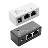 2PCS Single Port Passive PoE Adapter YACSEJAO 5V-48V DC 96W | PoE Injector/Splitter/Combiner | 10/100Mbps Ethernet | Compact for Security Cameras/Solar Systems (B)