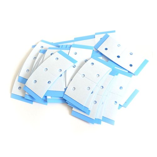 AIRAO "Extenda Bond" WalkerTape Hair System Tape Bonding Toupee Hairpiece Hair Extensions Tape Adhesive Glue Strips Wig Tape Double Sided Shape C Contour 36 Pieces Per Bag