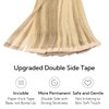 HOTBANANA Tape in Hair Extensions, 18 Inch Tape in Hair Extensions Human Hair 20pcs 50g Light Blonde Highlighted Golden Blonde Balayage (Ash Tone) Tape Hair Extensions Straight Tape in Extensions