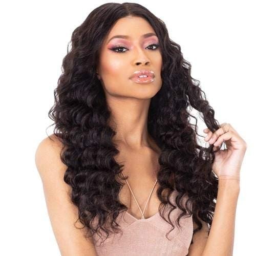 Shake N Go Virgin Human Hair Weave Ibiza Loose Deep 16" (NATURAL)