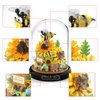 Dookok Flower Bouquet Building Set, Artificial Flowers Micro Building Set for Home Decoration, 548 Pieces Bee and Flower Bouquet Building Toys for Adult Kids Gift
