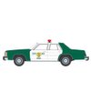 ModelToyCars Miami-Dade Police Department 1983 Ford LTD Crown Victoria, Ace Ventura: Pet Detective - Greenlight 44930B/48 - 1/64 Scale Diecast Model Toy Car