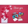 KINREX Valentine Day Cards for Kids Classroom – Valentines Paper Airplanes for Class, School, Kindergarten, Preschool, Boys, Girls, Exchange Pack Party Favors Gifts, 36 Count