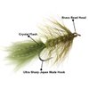 wifreo 30/90PCS Wooly Bugger Fly Fishing Lures Streamer Assortment with Waterproof Fly Box