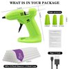 Cordless Hot Glue Gun, Glue Gun Cordless & Rechargeable, Cordless Gun Glue, USB Glue Gun with 30 Glue Gun Sticks & Battery Operated & Charger Glue Guns Kit for Crafts DIY Arts Home Repairs