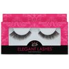 Elegant Lashes #003 Brown - Professional 100% Natural Human Hair False Eyelashes (1 Pair)