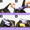 Yopyame 12PCS Hair Root Fluffy Clip Natural Fluffy Hairpin No Heat Curling Iron Hair Styling Tool Rollers DIY fluffy Clip Curly Hair Styling Tool