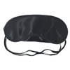 Honbay 10PCS Black Eye Masks Satin Blindfold with Nose Pad for Travel, Game, Party, Rest, Sleeping and so on