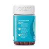OLLY Goodbye Stress Gummy, GABA, L-Theanine, Lemon Balm, Stress Relief Supplement, Berry - 74 Count