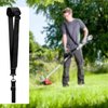 Weed Eater Strap, Trimmer Strap Shoulder Easy,Strap Weed Wacker for Weed Eaters Clearance, String Trimmer, Leaf Blower (Black)