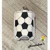 Soccer Hand Sanitizer Holder And/Or Lip Balm Holder