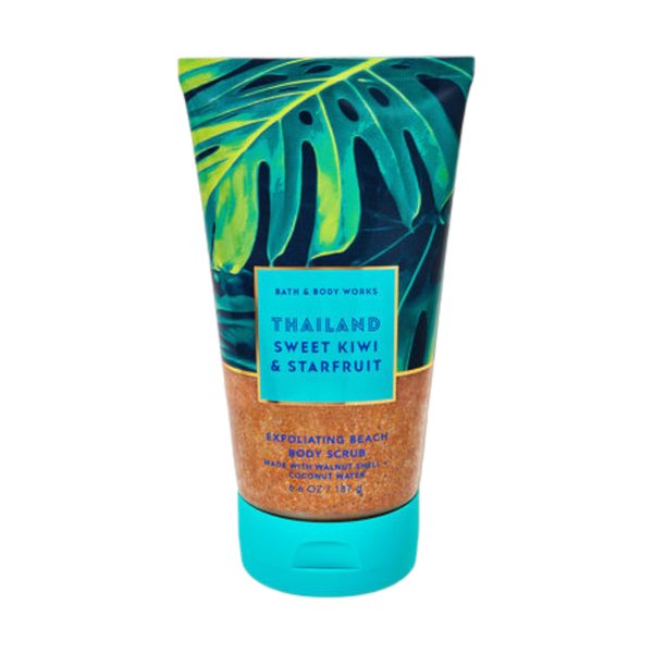 Bath and Body Works Creamy Body Scrub 8 Ounce (8 Ounce (Pack of 1), Thailand Sweet Kiwi & Starfruit)