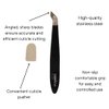 Tweezer Nipper Cuticle Nipper - Stainless Steel Professional Clippers (Black)
