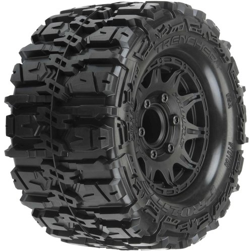 Pro-line Racing Trencher HP 2.8 Belted Tires MTD Raid 6x30 WhlsF/R PRO1016810 RC Tire