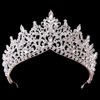 SAMKY Wedding Headpiece Rhinestone Crystal Bridal Tiara for Women Bride Hair Pieces