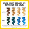 COLORLOMO Color Depositing Conditioner - 6 oz Semi Permanent Hair Color with Shea Butter & Almond Oil- Color Conditioner Depositing Hair Mask - Vegan, Paraben, Ammonia & Sulfate Free - Blue