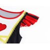 Sukyfecde The Red Queen Costume Girls Princess Dress up Kids Birthday Party Dress Halloween Cosplay Outfits 3t Red