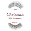 6X Eyelashes - #205 Christina 100% Human Hair Fake Eyelashes