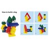 KUTOI Pyramid Stacking Toy Building Blocks 3D Puzzle Brain Teasers for Kids and Adults-Creative Preschool Learning Activities- Toddler Building Toys, Kids Blocks for 3 Year Old Boys & Girls