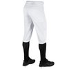 CHAMPRO boys Triple Crown Knicker Style Youth Baseball Pants in Solid Color with Reinforced Sliding Areas , White, Small