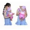 XADP Baby Dolls Carrier Backpack Doll Accessories Front and Back Carrier with Straps for 15 Inch to 18 Inch Dolls, Doll Carrier