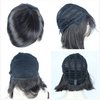 Aimole 8" Short Straight Bob Wigs with Cute Bangs Women Hair Natural Synthetic Wig(4 Dark Brown)