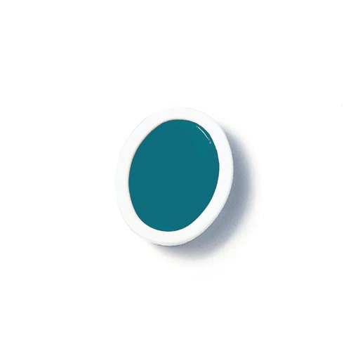 PRANG Refill Pans for Oval Watercolor Paint Set, 12 Pans per Box, Turquoise Blue (00819)