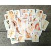 FLONZGIFT Pinup Girls Playing Cards (Poker Deck 54 Cards All Different) Vintage Retro Classic Pin Up Girls by Alberto Vargas