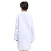 AXSLAILM Kids Doctor Lab Coat Scientist Pretend Play Career Day Costume Halloween Doctor Dress up for Boys Girls (White, Small)