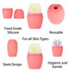 Evmliy 2Pack Ice Face Roller, Silicone Ice Roller for Face to Tighten and Lift skin, Ice Mold for Face & Eye Puffiness Relief, Reusable Facial Mold for Neck Natural Glow, skin care for women beauty