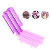 DOACT Hair Roller Clips, 36 Pcs, Plastic, Pink, Purple, Hair Curlers, Hair Rollers, Perm Clips, Salon Barbers Home Use, Hairdressing Styling Tool
