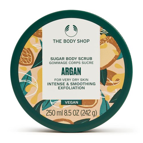 The Body Shop Wild Argan Oil Body Scrub Exfoliator - 250ml