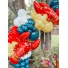 8Pcs Giant Crawfish Crab Foil Balloons/Crawfish Boil Party Supplies/Beer Balloons for Lobster Lovers Party Decorations/Children Birthday Supplies/Marine Animal Balloons/Summer Sea Pool Party Favors