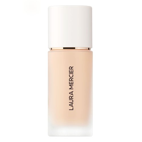 Laura Mercier Real Flawless Weightless Perfecting Waterproof Liquid Foundation: Medium-Buildable Coverage, 12 HR Fade-Proof Wear, Natural Finish, Hydrating, Long Lasting, Non-Comedogenic, Silk