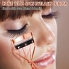 Arroyner 4Pcs Eyelash Curlers with Comb, Rose Gold Beauty Eyelashes Curlers with Built in Comb, Lash Curler Makeup Tool for Women and Girls