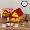 Cowardly Dog House Building Set, Courage Dog House Building Toy with Lights, Compatible with Lego, Girls and Boys Ages 6+ (613 PCS)